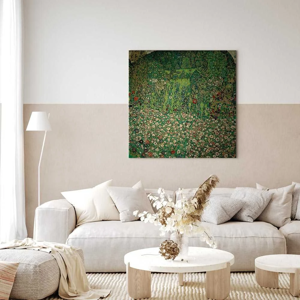Artgeist Paveikslas - Gartenlandschaft mit Bergkuppe (Gustav Klimt)