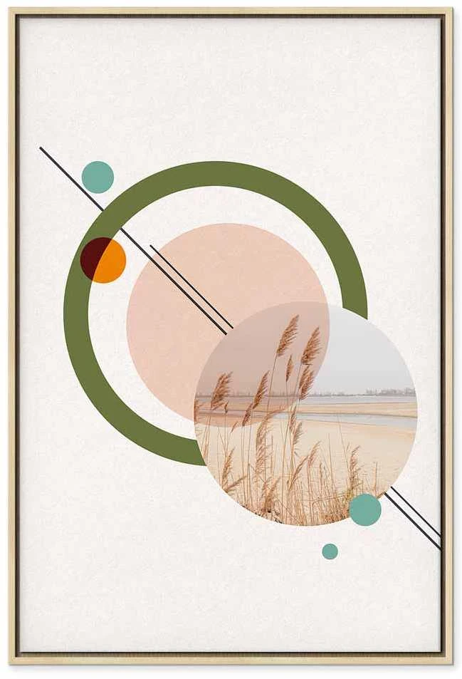 Artgeist Paveikslas - Geometric Landscape (1 Part) Vertical
