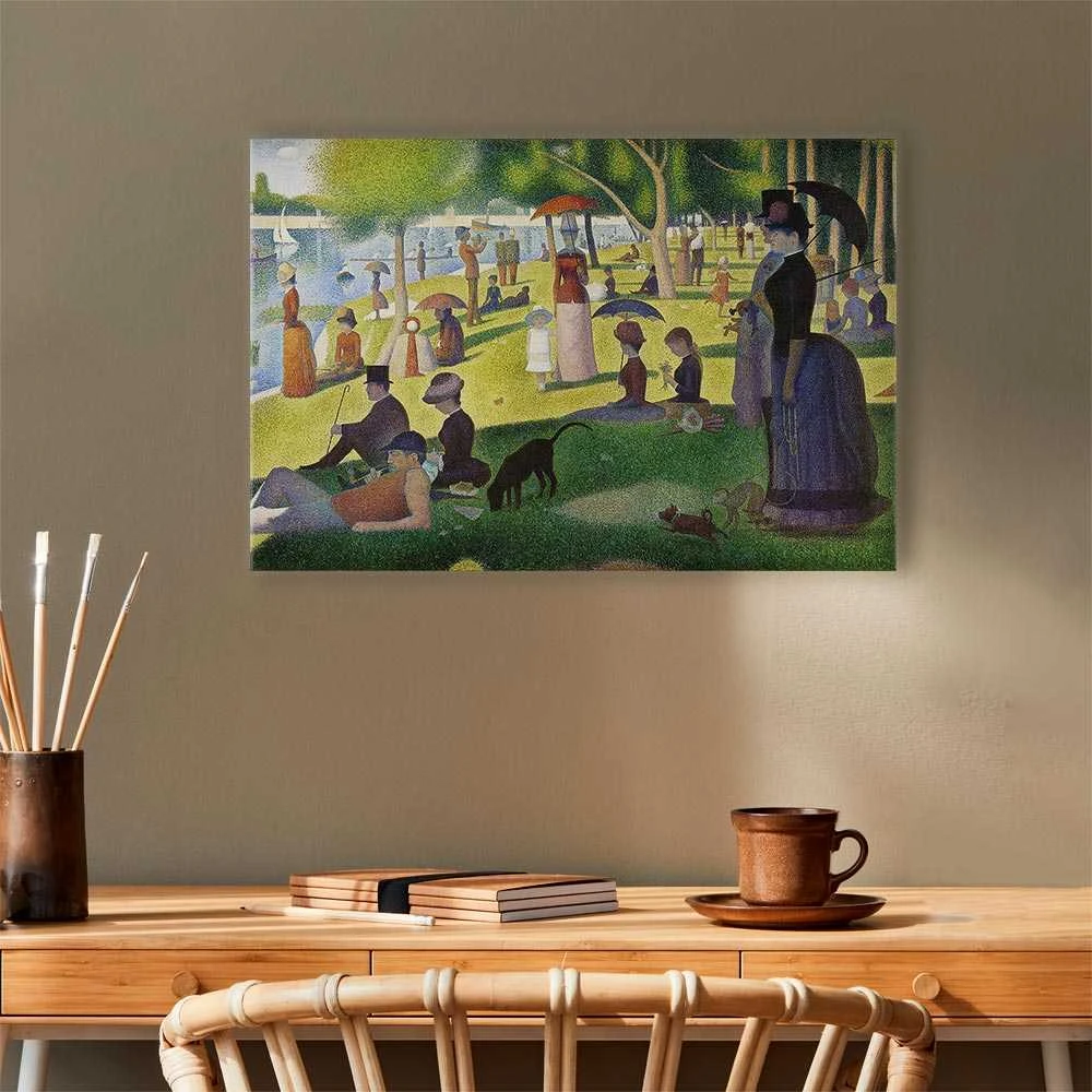Artgeist Paveikslas - Georges Seurat – Sunday Afternoon on the Island of La Grande Jatte