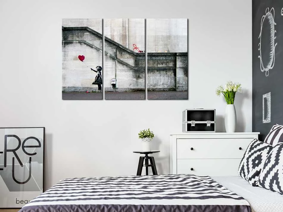 Artgeist Paveikslas - Girl With a Balloon by Banksy