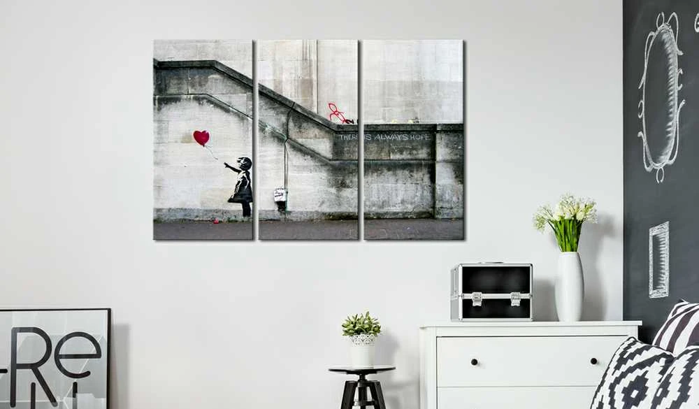 Artgeist Paveikslas - Girl With a Balloon by Banksy