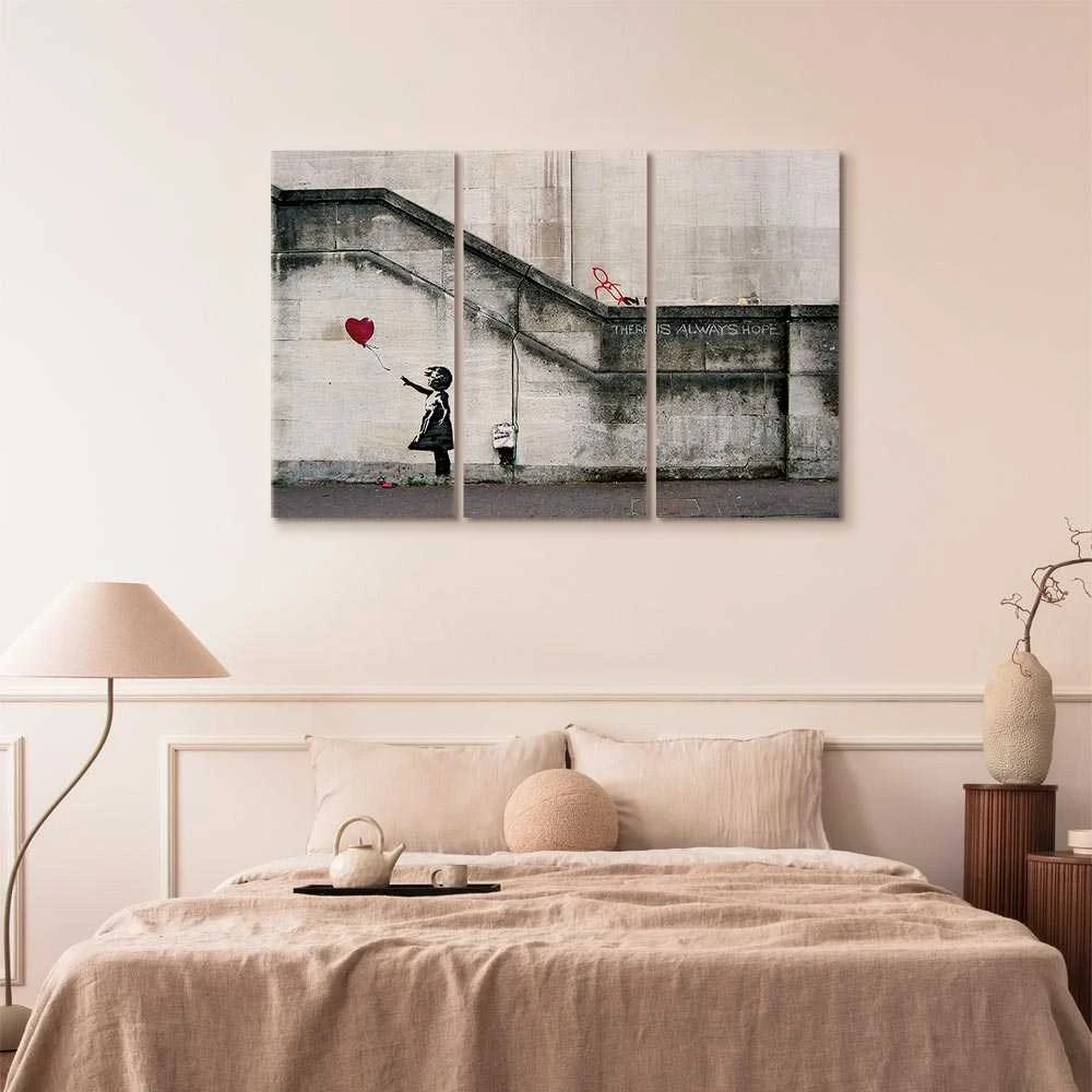 Artgeist Paveikslas - Girl With a Balloon by Banksy
