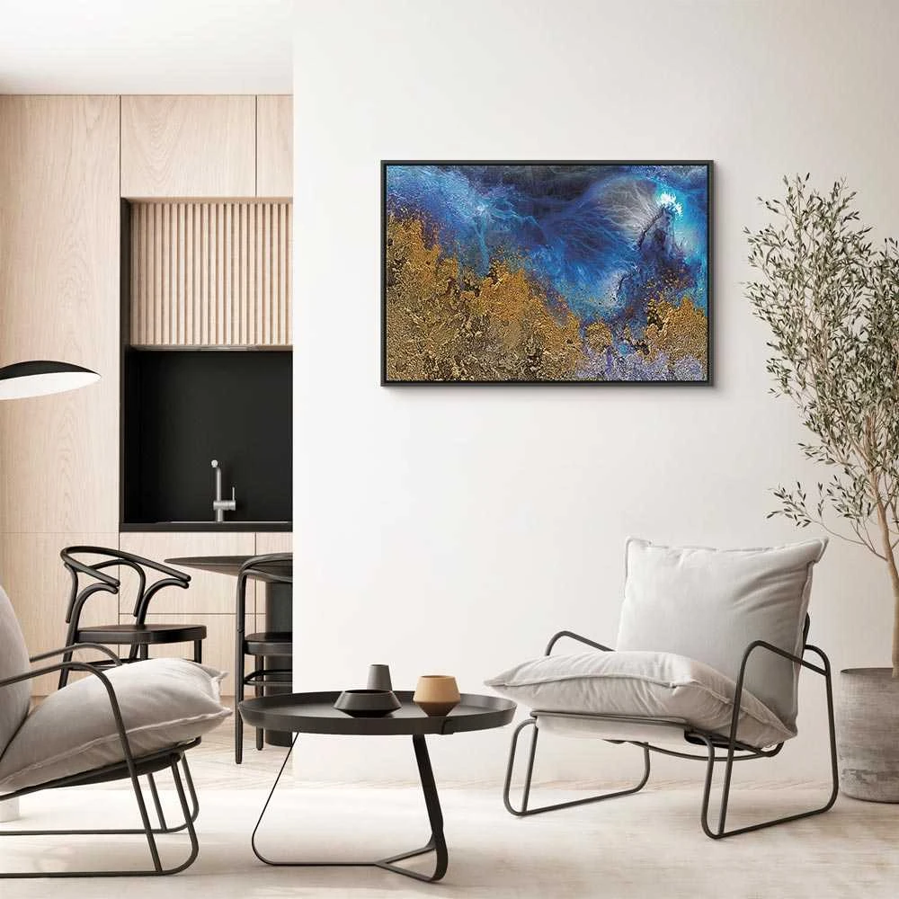 Artgeist Paveikslas - Gold of the Ocean (1 Part) Wide