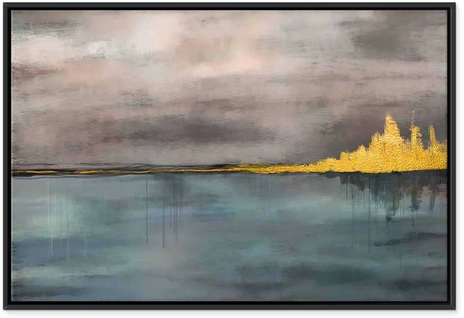 Artgeist Paveikslas - Golden City (1 Part) Wide