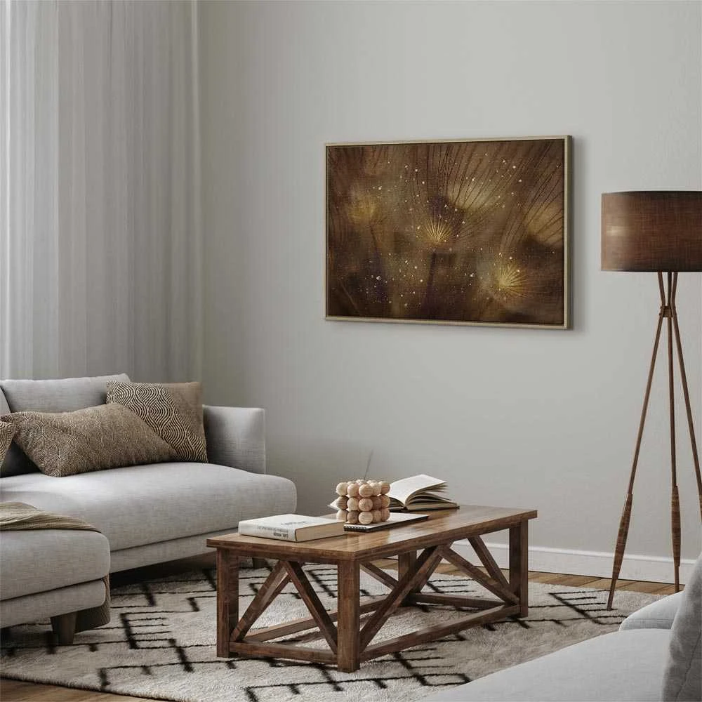 Artgeist Paveikslas - Golden Dandelions (1 Part) Wide