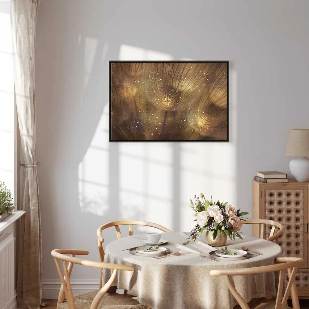 Artgeist Paveikslas - Golden Dandelions (1 Part) Wide