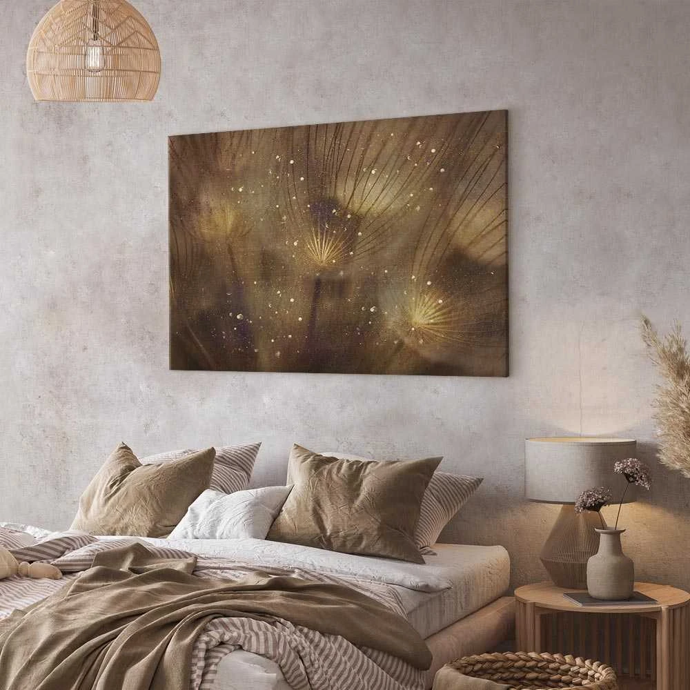Artgeist Paveikslas - Golden Dandelions (1 Part) Wide