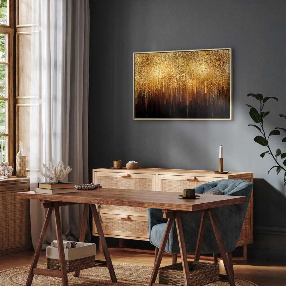Artgeist Paveikslas - Golden Expansion (1 Part) Wide