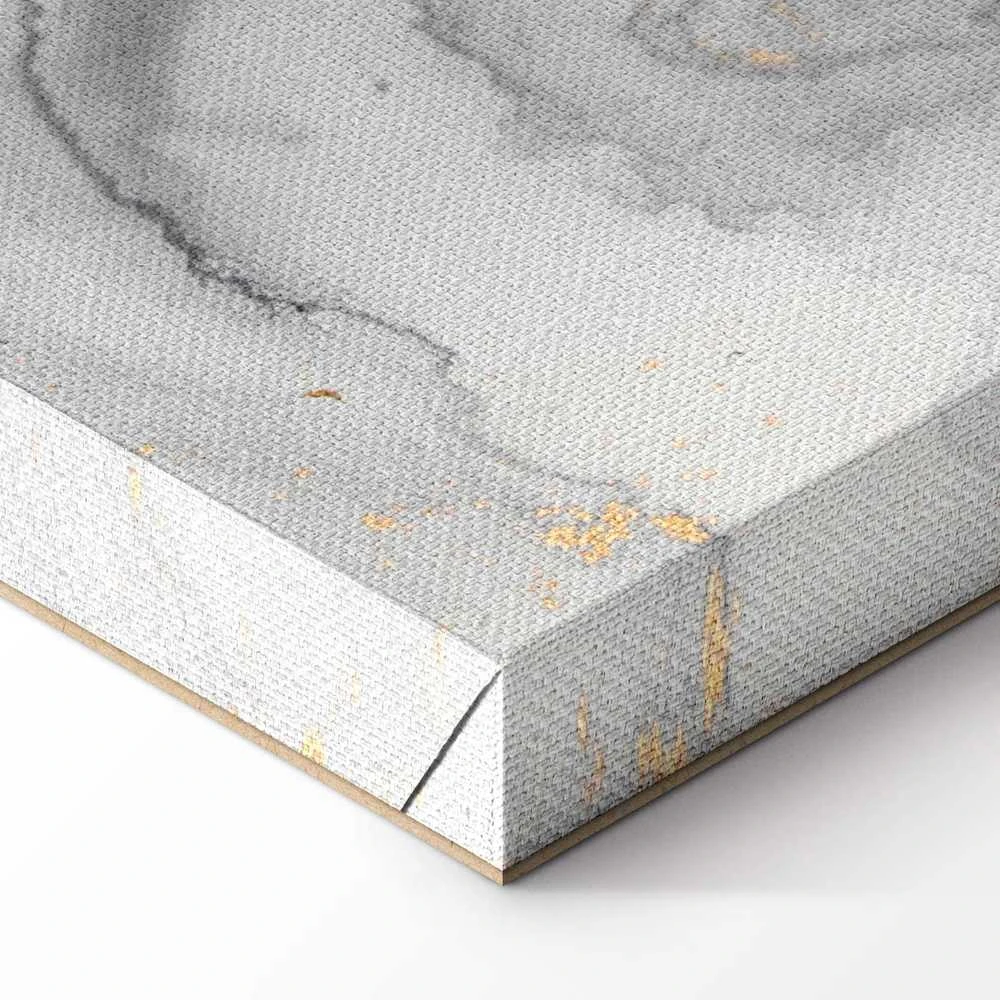 Artgeist Paveikslas - Golden explosions – abstract pattern inspired by marble
