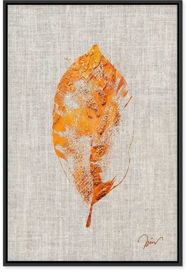 Artgeist Paveikslas - Golden Flora (1 Part) Vertical