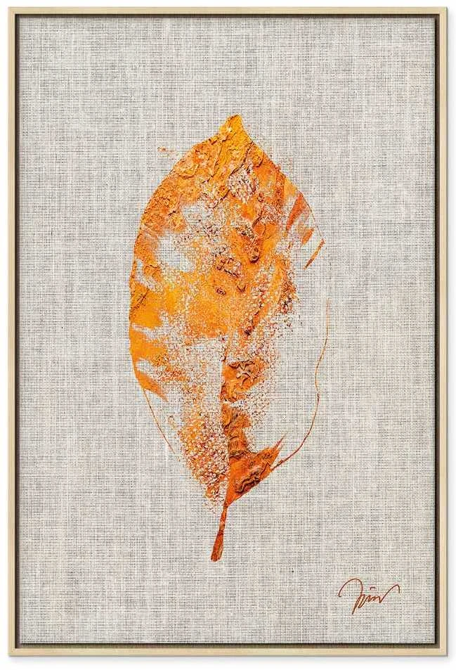 Artgeist Paveikslas - Golden Flora (1 Part) Vertical
