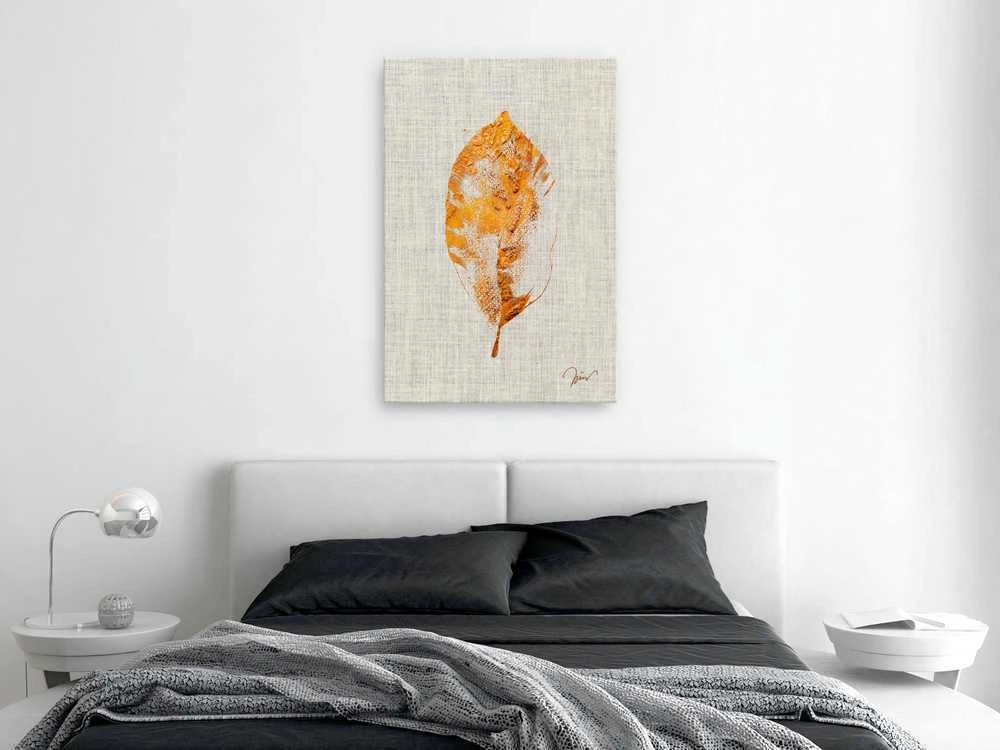 Artgeist Paveikslas - Golden Flora (1 Part) Vertical