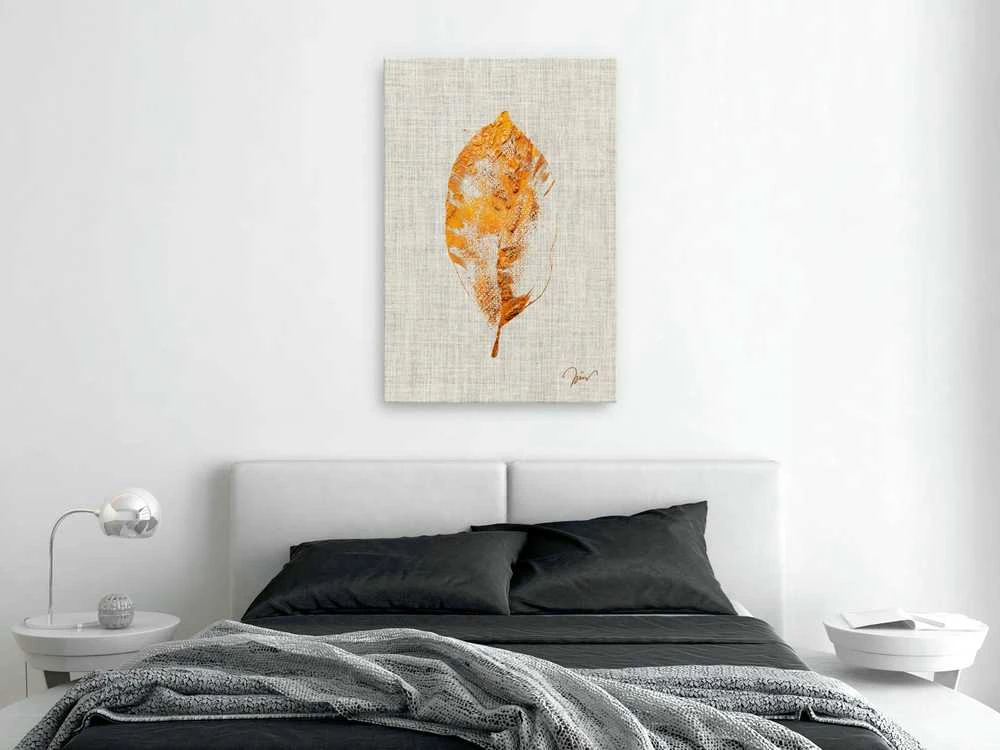 Artgeist Paveikslas - Golden Flora (1 Part) Vertical