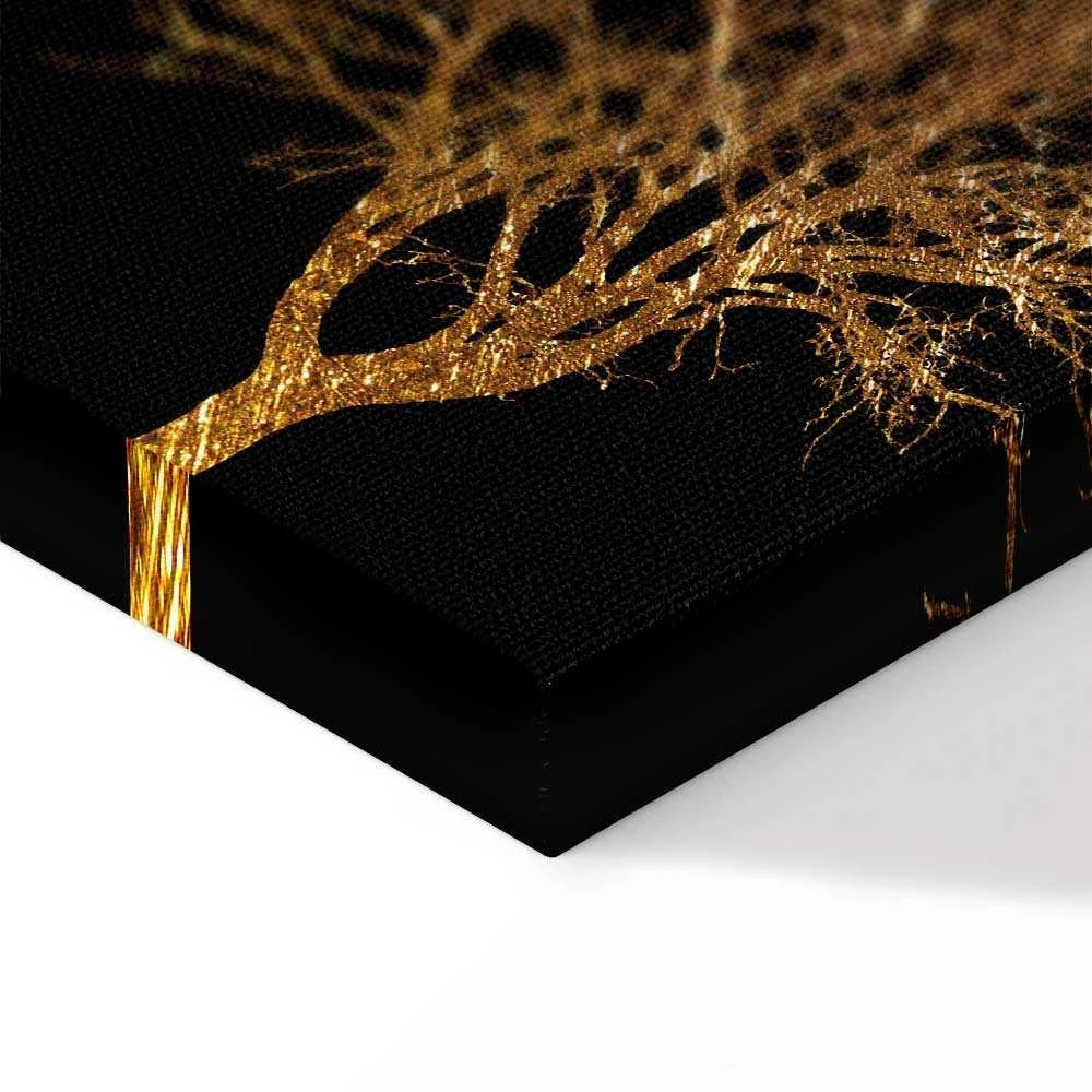 Artgeist Paveikslas - Golden Forest (1 Part) Wide