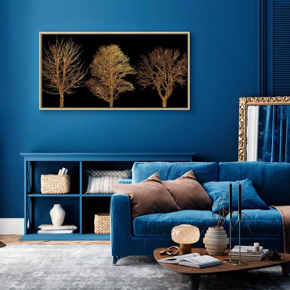 Artgeist Paveikslas - Golden Forest (1 Part) Wide