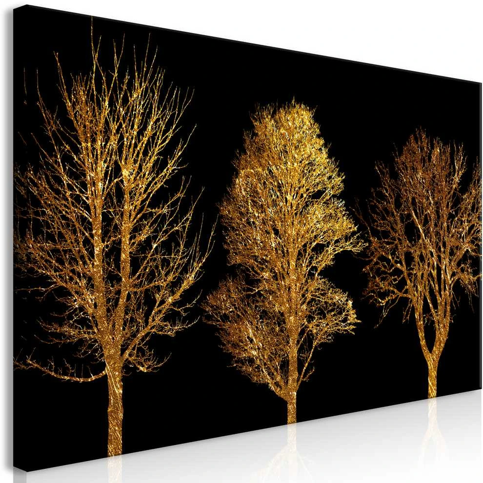 Artgeist Paveikslas - Golden Forest (1 Part) Wide