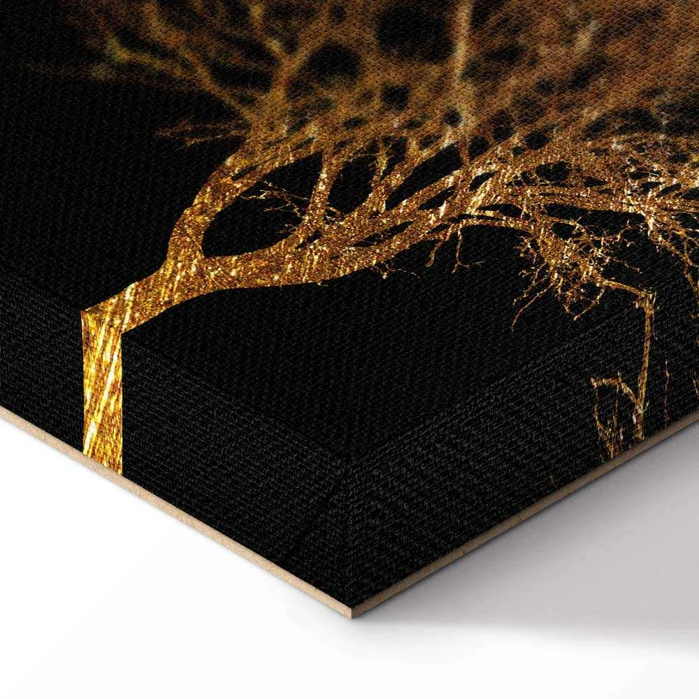 Artgeist Paveikslas - Golden Forest (1 Part) Wide
