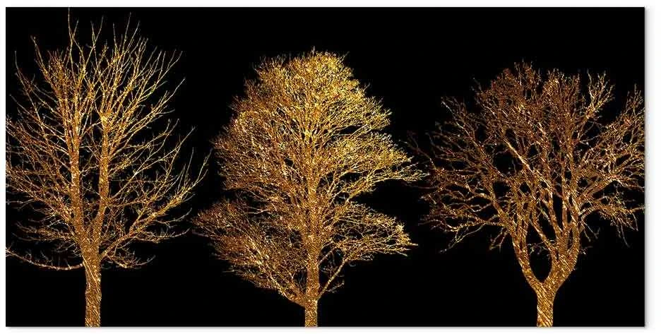 Artgeist Paveikslas - Golden Forest (1 Part) Wide