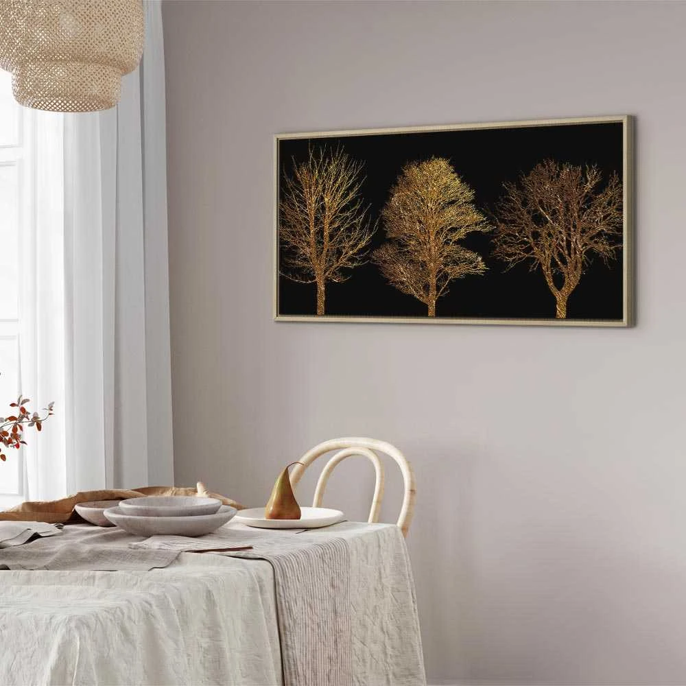 Artgeist Paveikslas - Golden Forest (1 Part) Wide