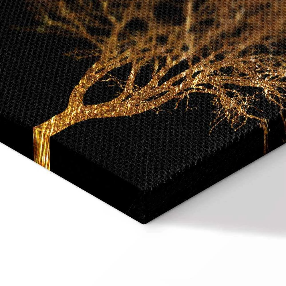 Artgeist Paveikslas - Golden Forest (1 Part) Wide