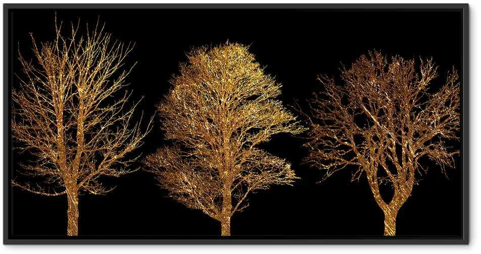 Artgeist Paveikslas - Golden Forest (1 Part) Wide