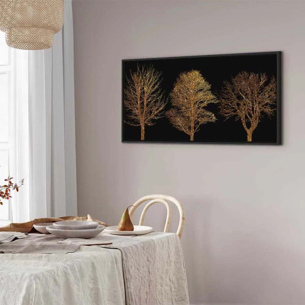Artgeist Paveikslas - Golden Forest (1 Part) Wide
