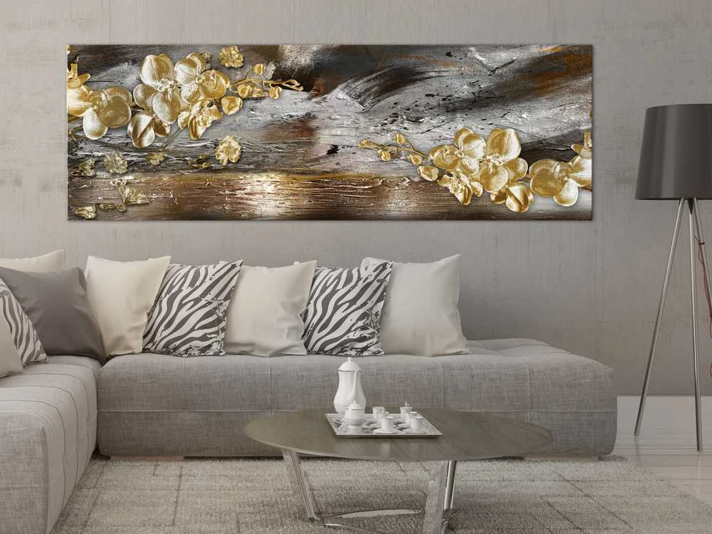 Artgeist Paveikslas - Golden Garden (1 Part) Narrow