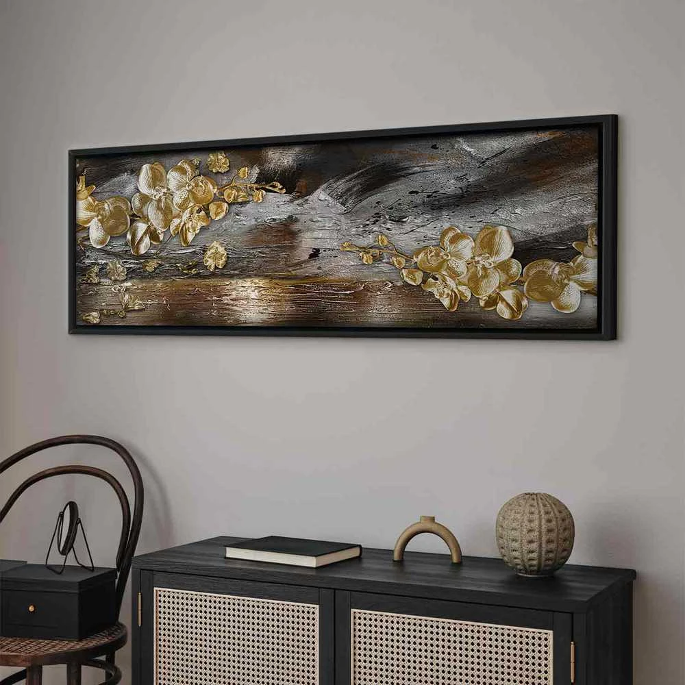 Artgeist Paveikslas - Golden Garden (1 Part) Narrow