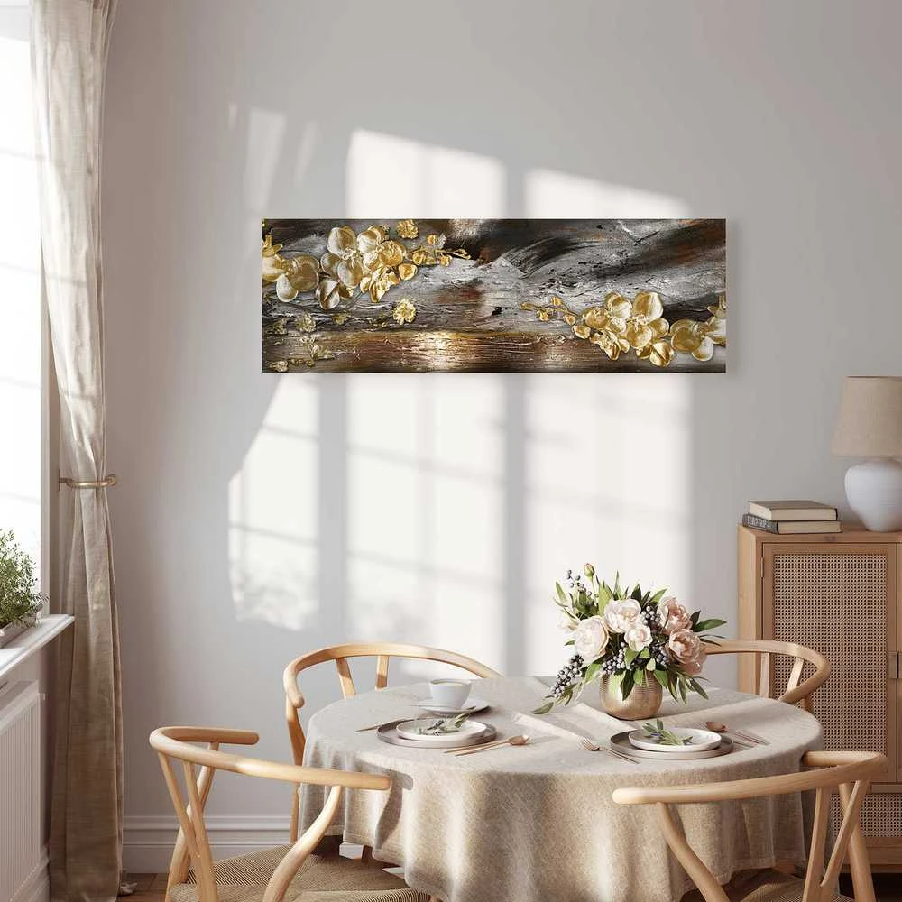 Artgeist Paveikslas - Golden Garden (1 Part) Narrow
