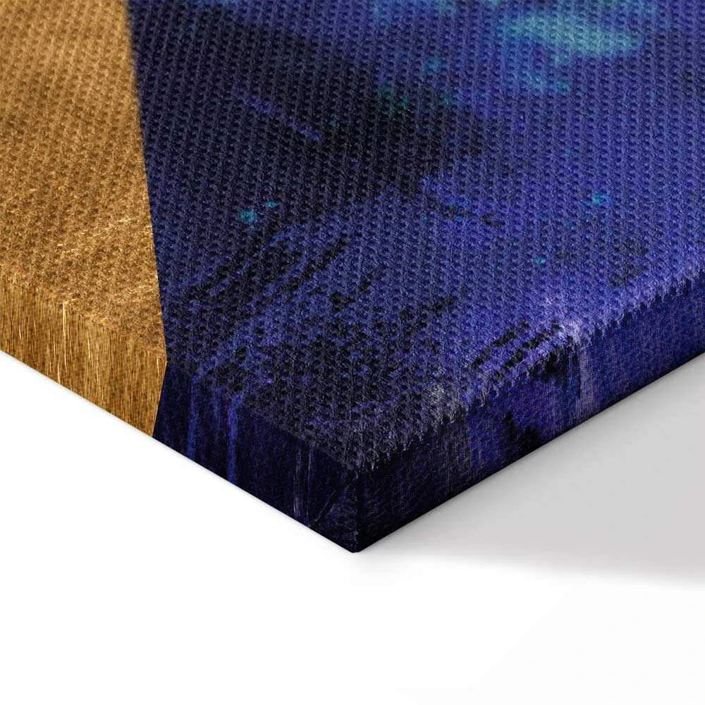 Artgeist Paveikslas - Golden Geometry (1 Part) Wide