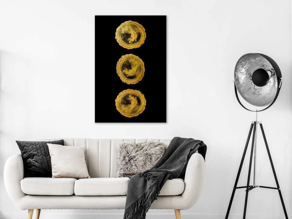 Artgeist Paveikslas - Golden Knots (1 Part) Vertical
