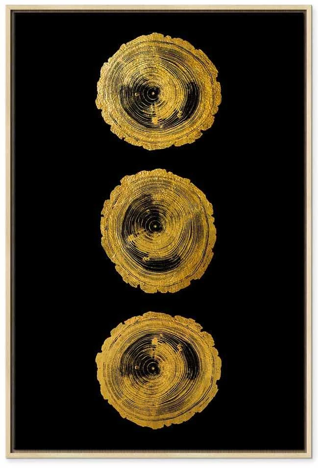 Artgeist Paveikslas - Golden Knots (1 Part) Vertical