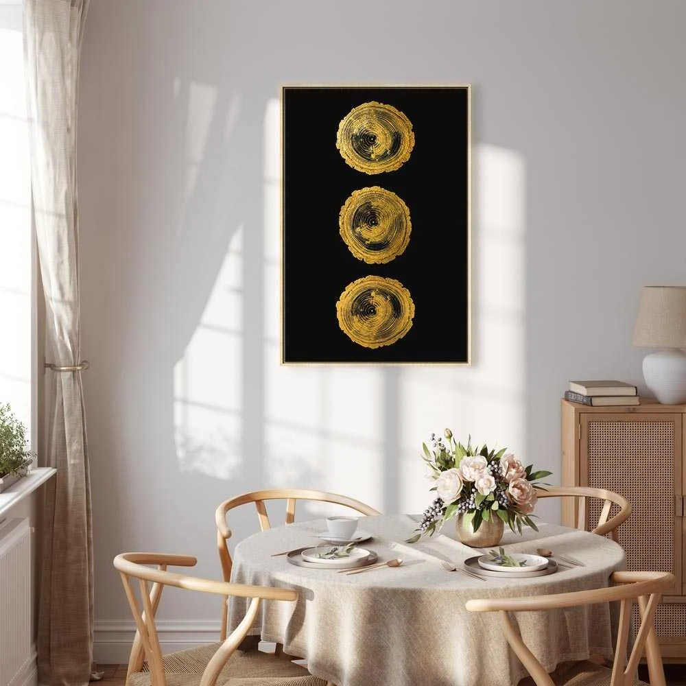 Artgeist Paveikslas - Golden Knots (1 Part) Vertical
