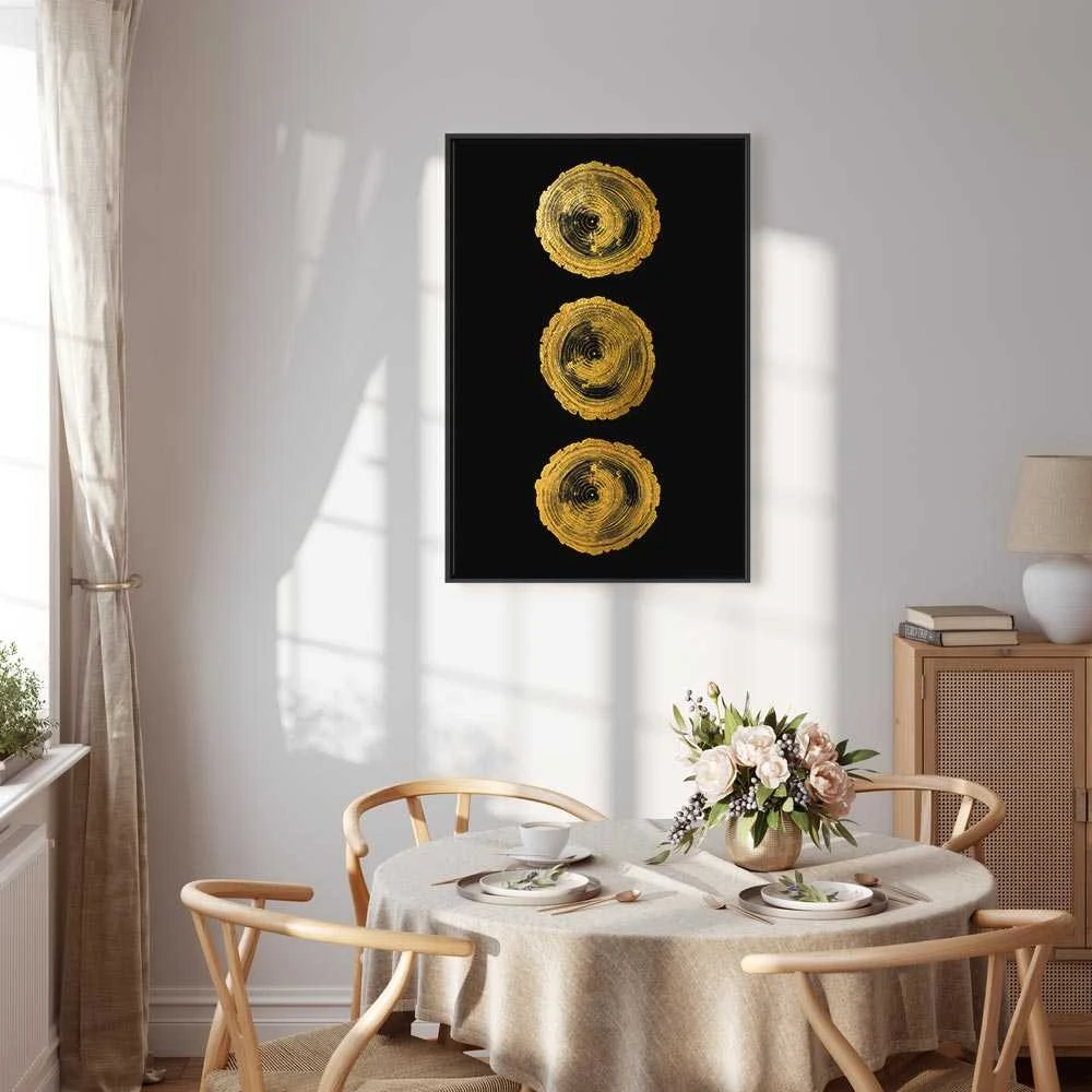 Artgeist Paveikslas - Golden Knots (1 Part) Vertical