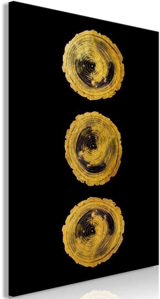 Artgeist Paveikslas - Golden Knots (1 Part) Vertical