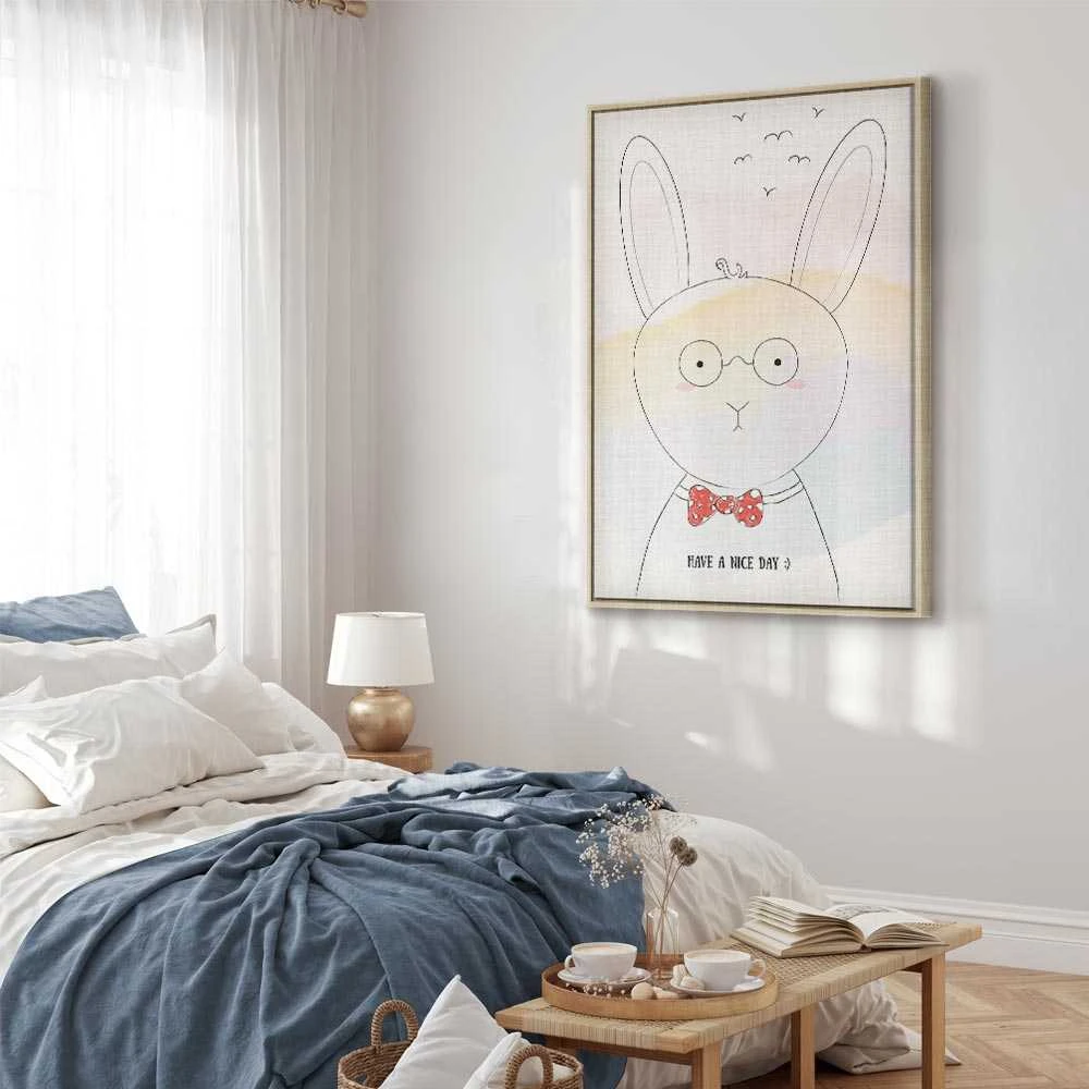 Artgeist Paveikslas - Greetings from Rabbit (1 Part) Vertical