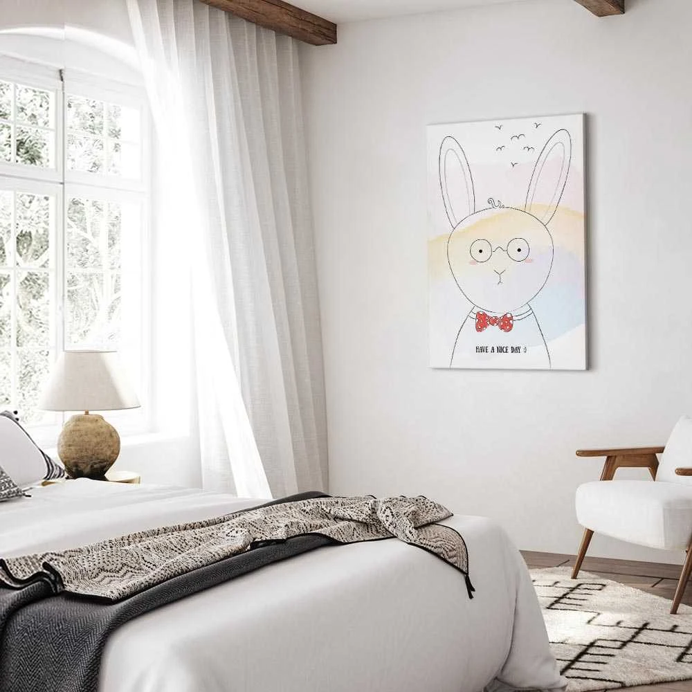 Artgeist Paveikslas - Greetings from Rabbit (1 Part) Vertical