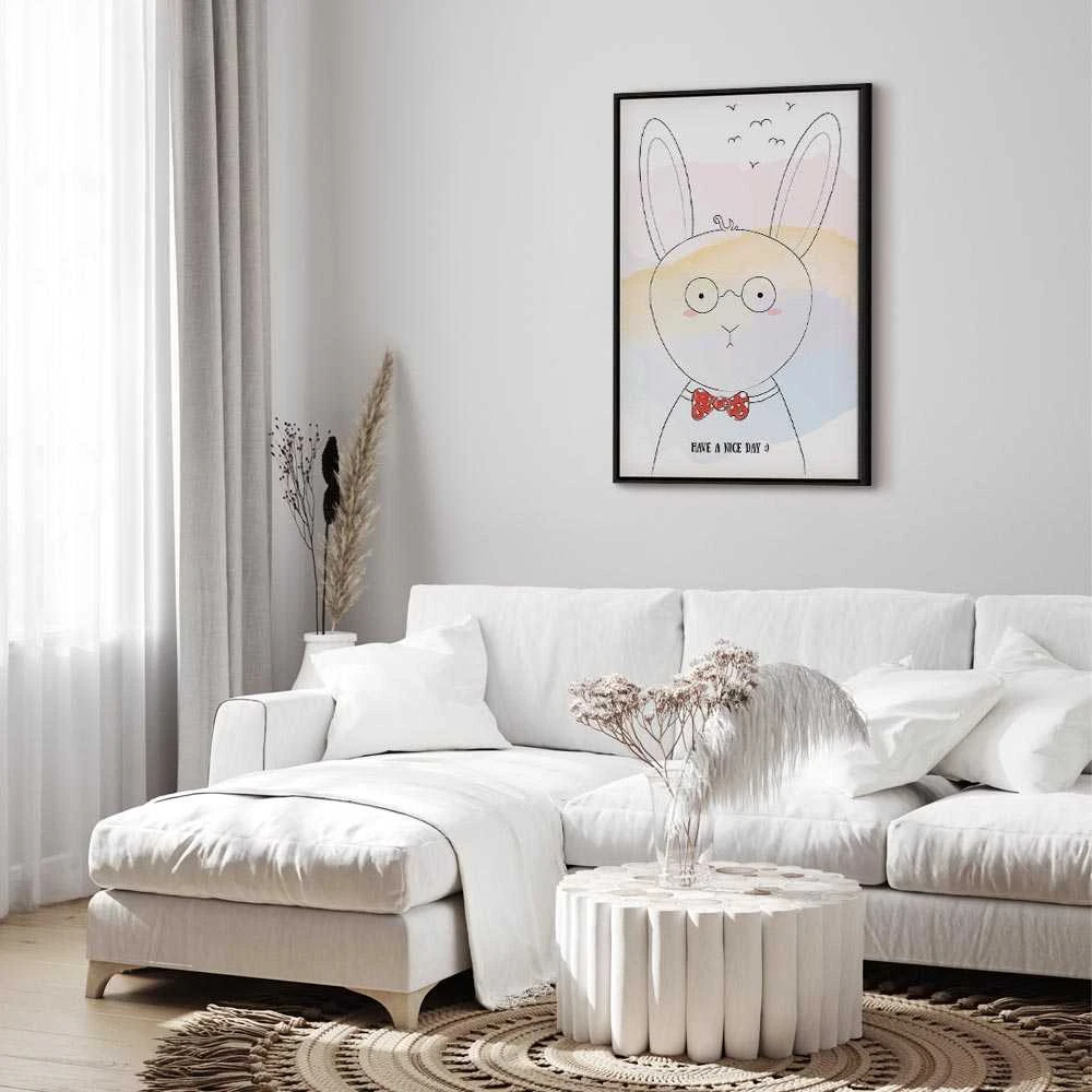 Artgeist Paveikslas - Greetings from Rabbit (1 Part) Vertical