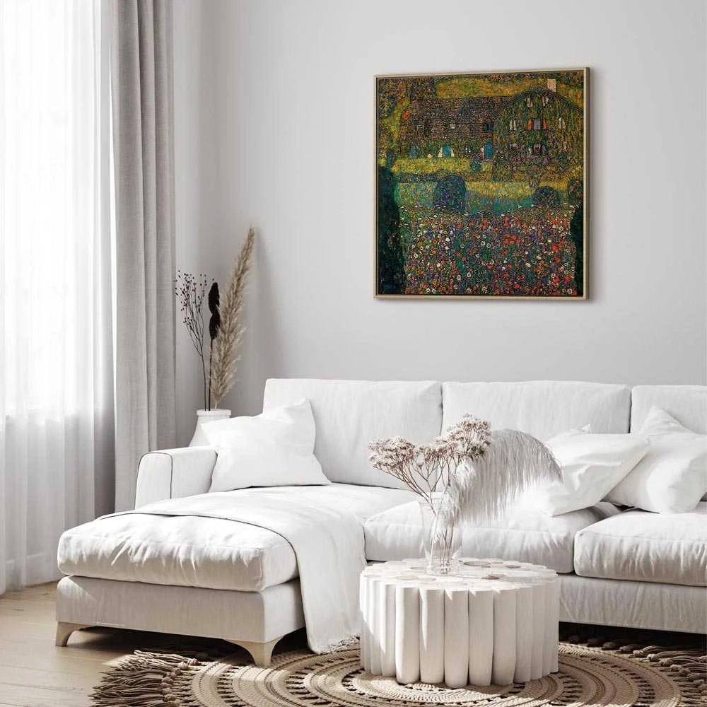 Artgeist Paveikslas - Gustav Klimt – Country House on the Attersee Lake