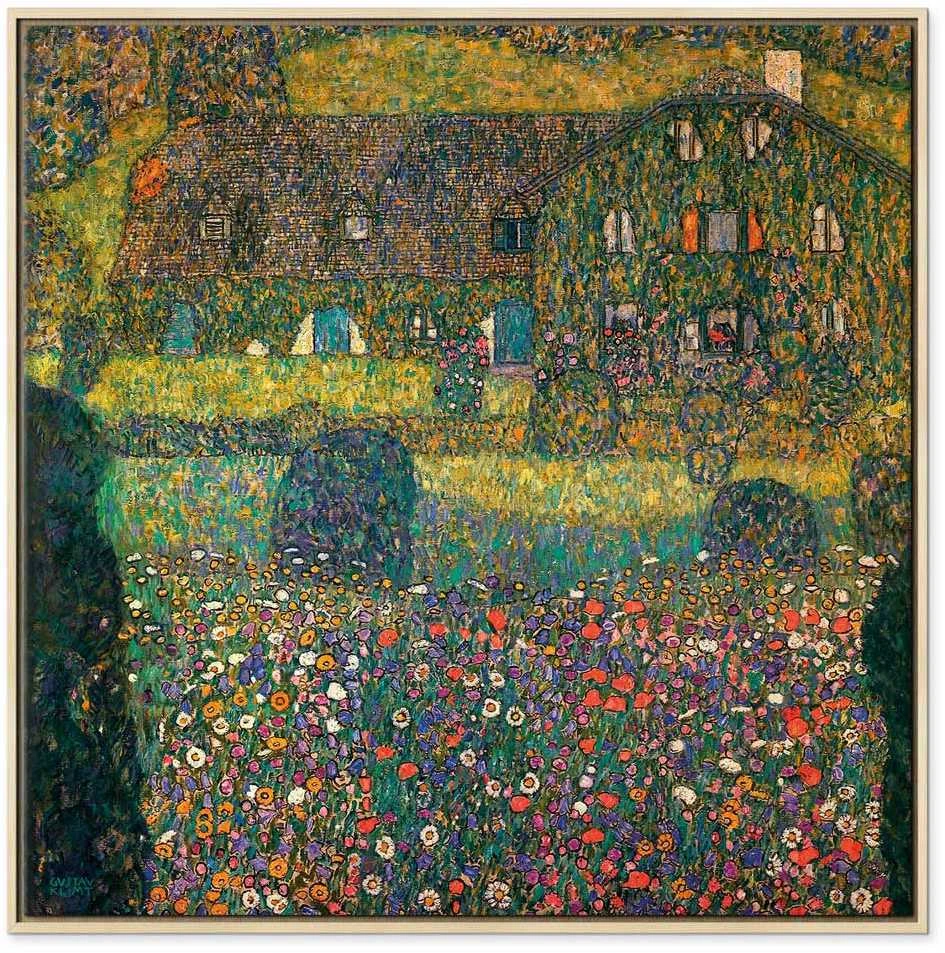 Artgeist Paveikslas - Gustav Klimt – Country House on the Attersee Lake