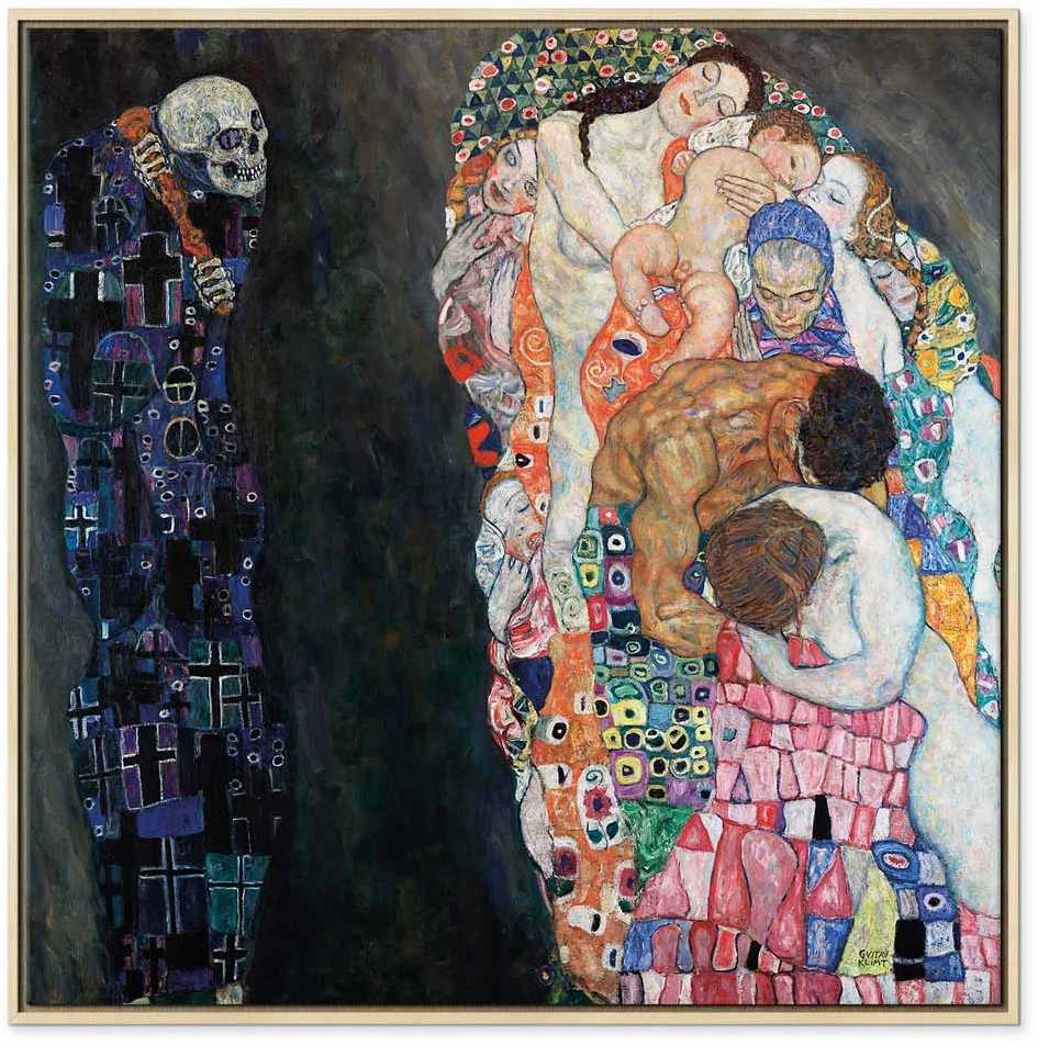 Artgeist Paveikslas - Gustav Klimt – Death and Life