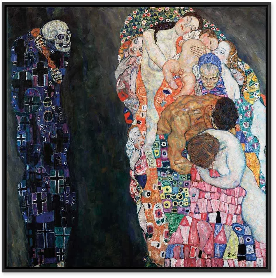 Artgeist Paveikslas - Gustav Klimt – Death and Life