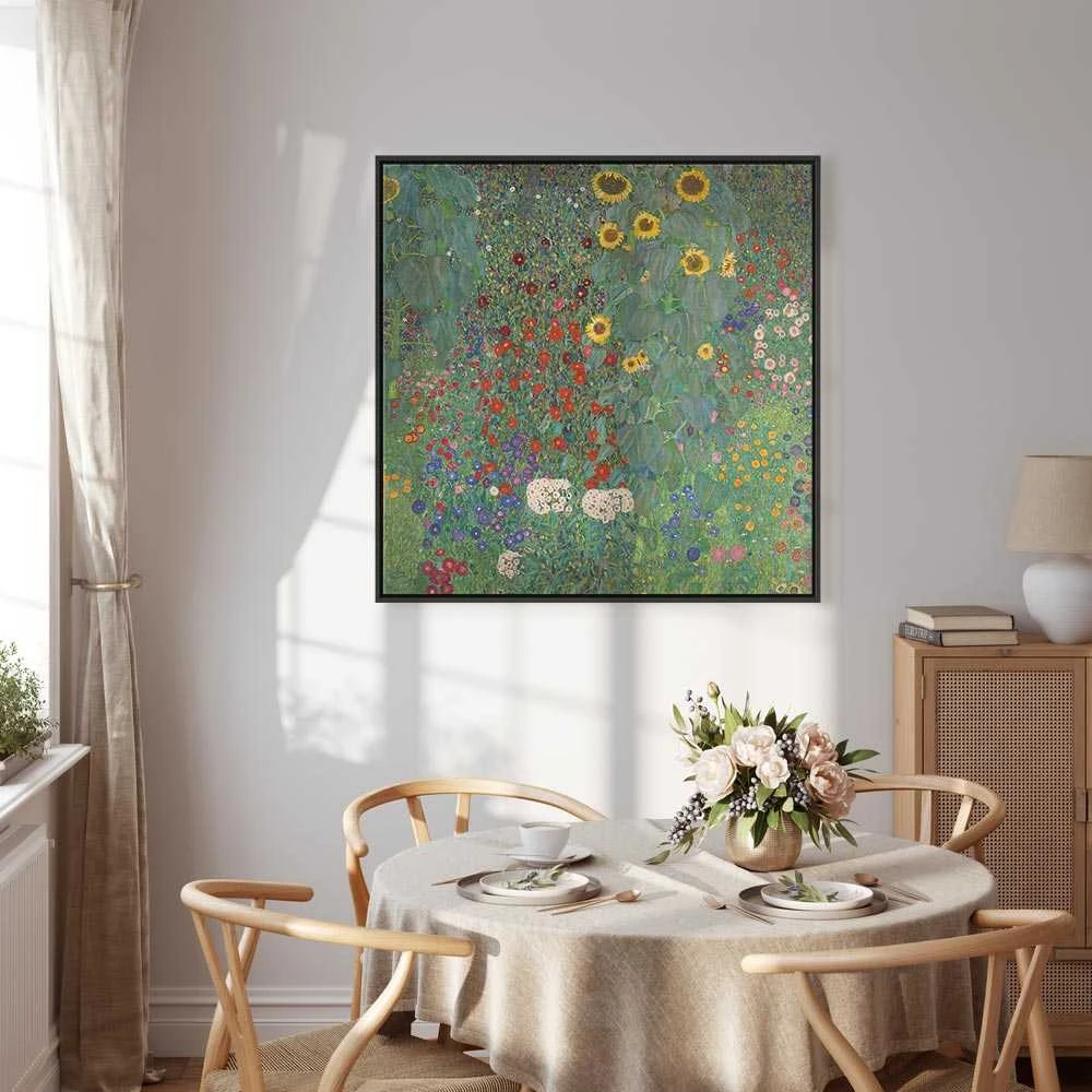Artgeist Paveikslas - Gustav Klimt – Farm garden with sunflowers