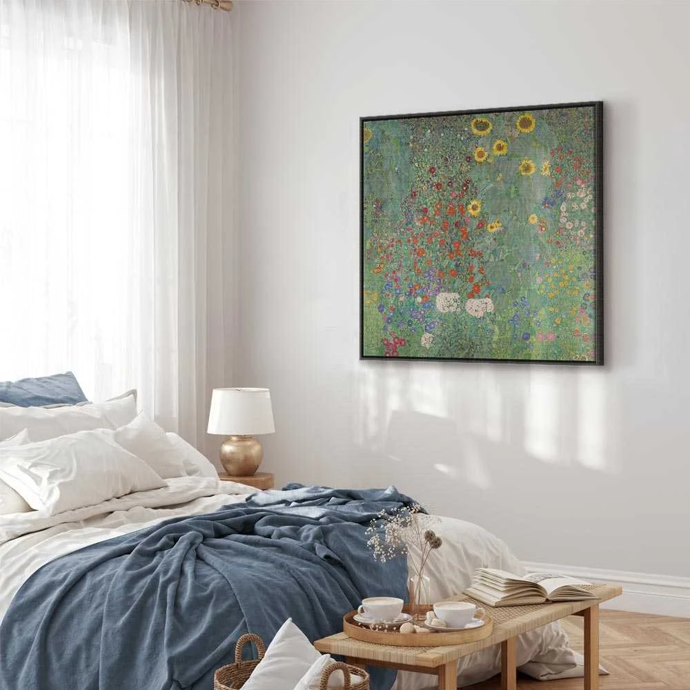 Artgeist Paveikslas - Gustav Klimt – Farm garden with sunflowers