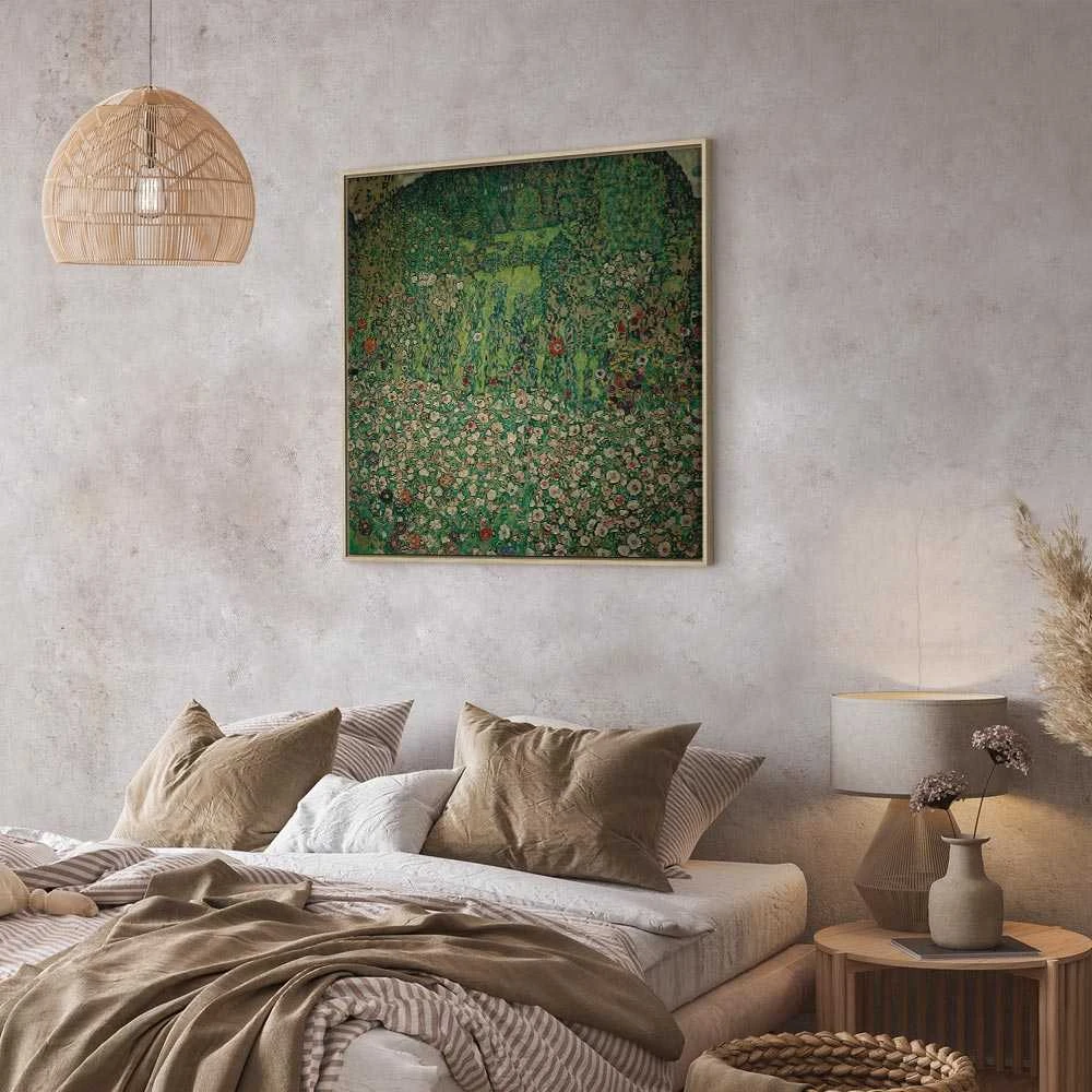 Artgeist Paveikslas - Gustav Klimt – Gartenlandschaft mit Bergkuppe