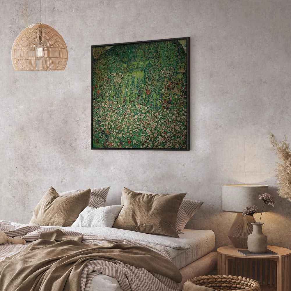 Artgeist Paveikslas - Gustav Klimt – Gartenlandschaft mit Bergkuppe