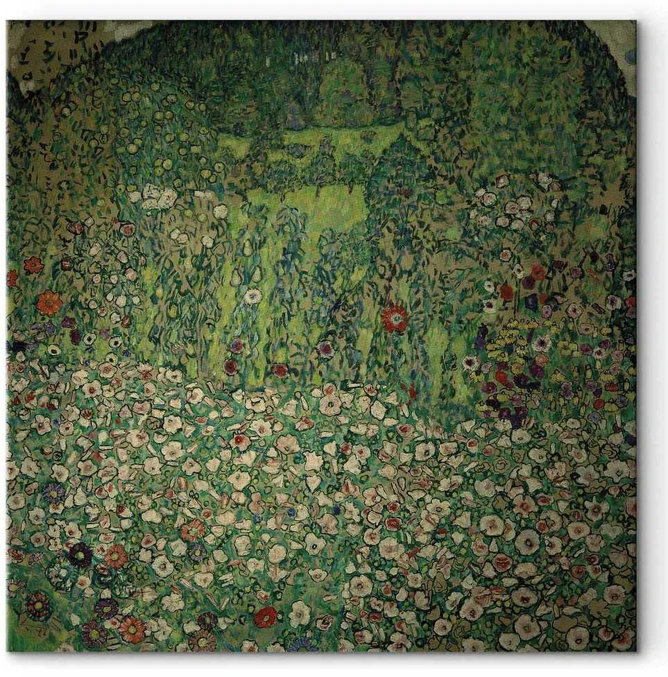 Artgeist Paveikslas - Gustav Klimt – Gartenlandschaft mit Bergkuppe