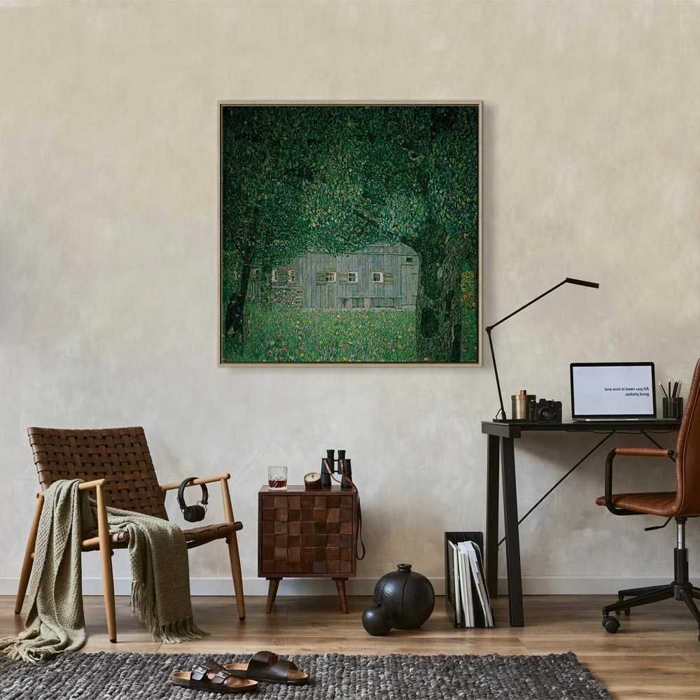 Artgeist Paveikslas - Gustav Klimt – Oberösterreichisches Bauernhaus