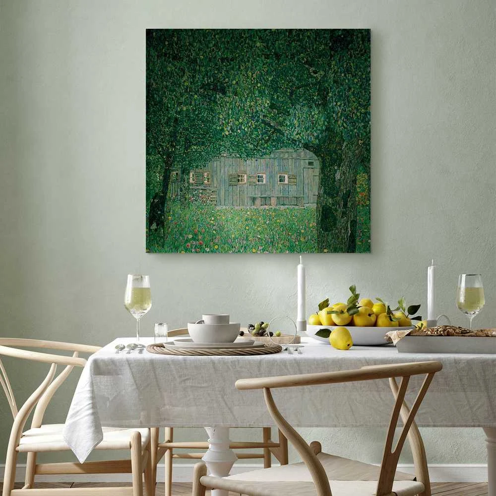 Artgeist Paveikslas - Gustav Klimt – Oberösterreichisches Bauernhaus