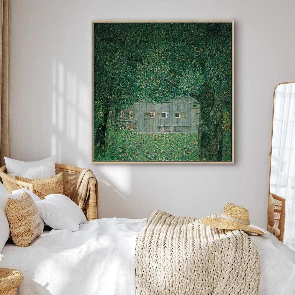 Artgeist Paveikslas - Gustav Klimt – Oberösterreichisches Bauernhaus